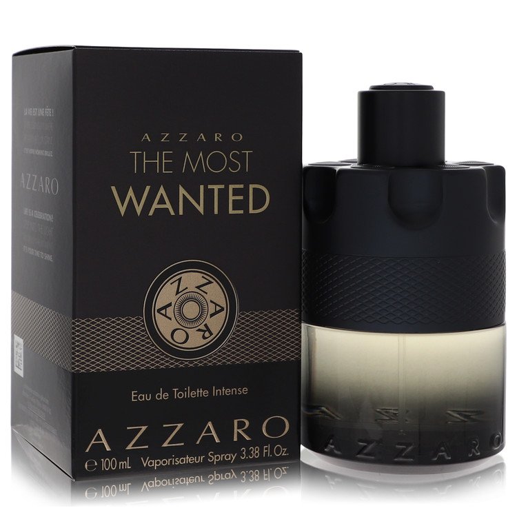 Azzaro The Most Wanted Eau de Toilette Intense 100 mL retail box and bottle