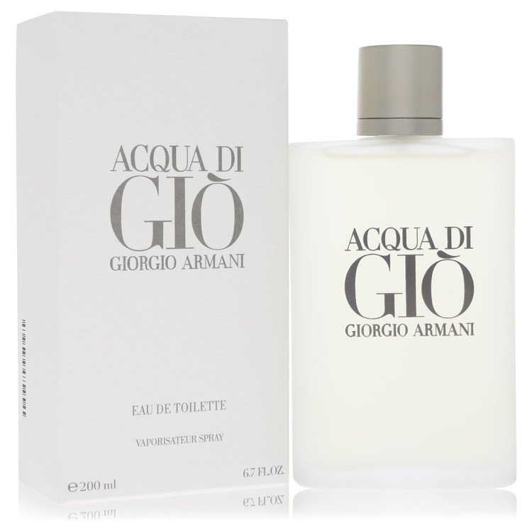 Giorgio Armani Acqua di Giò Eau de Toilette 200 mL retail box and bottle