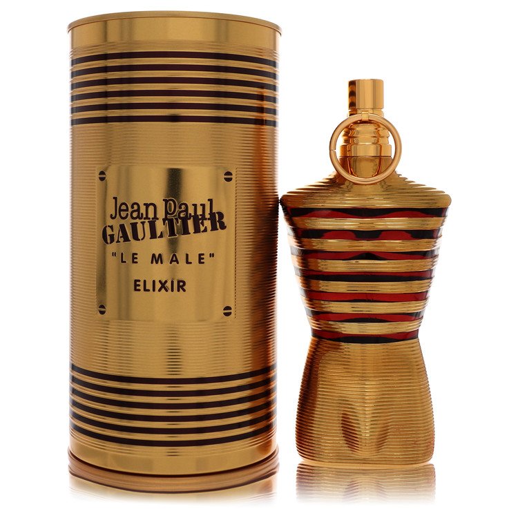 Jean Paul Gaultier Le Male Elixir Parfum 125 mL bottle and packaging