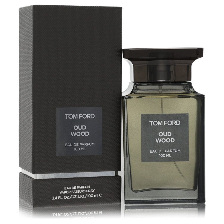 Tom Ford Oud Wood Eau de Parfum 100 mL retail box and bottle