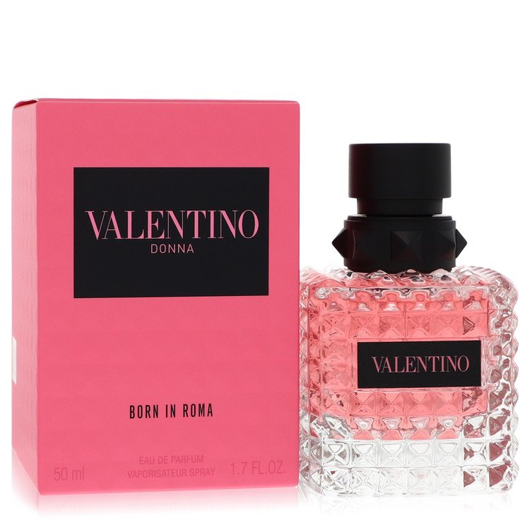 Valentino Donna Born in Roma Eau de Parfum 50 mL retail box and bottle