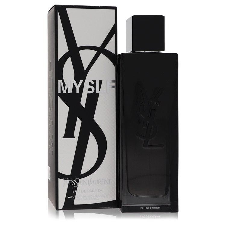 Yves Saint Laurent MYSLF Eau de Parfum Refillable 100 mL retail box and bottle